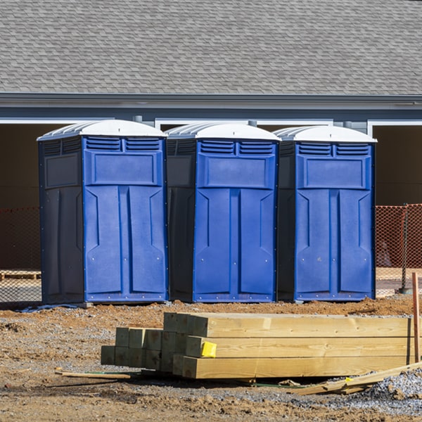 what is the cost difference between standard and deluxe portable toilet rentals in Stover Missouri